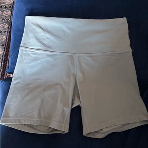 Lululemon Green Align Shorts 6”